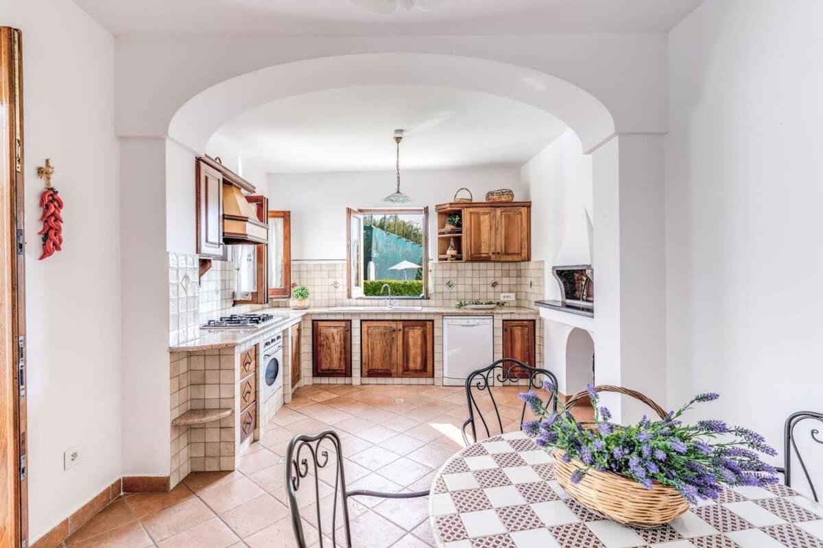 Villa Mimosa Rustic Elegance Views & Pool Massa Lubrense Extérieur photo