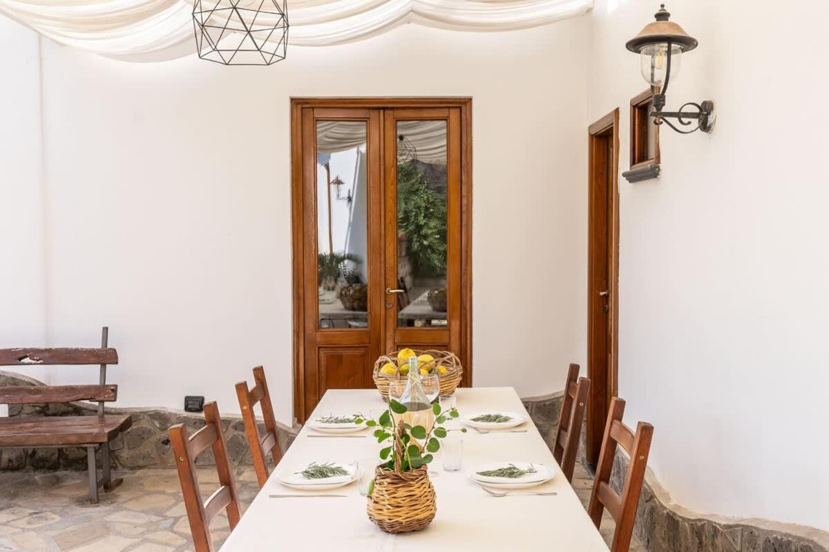 Villa Mimosa Rustic Elegance Views & Pool Massa Lubrense Extérieur photo