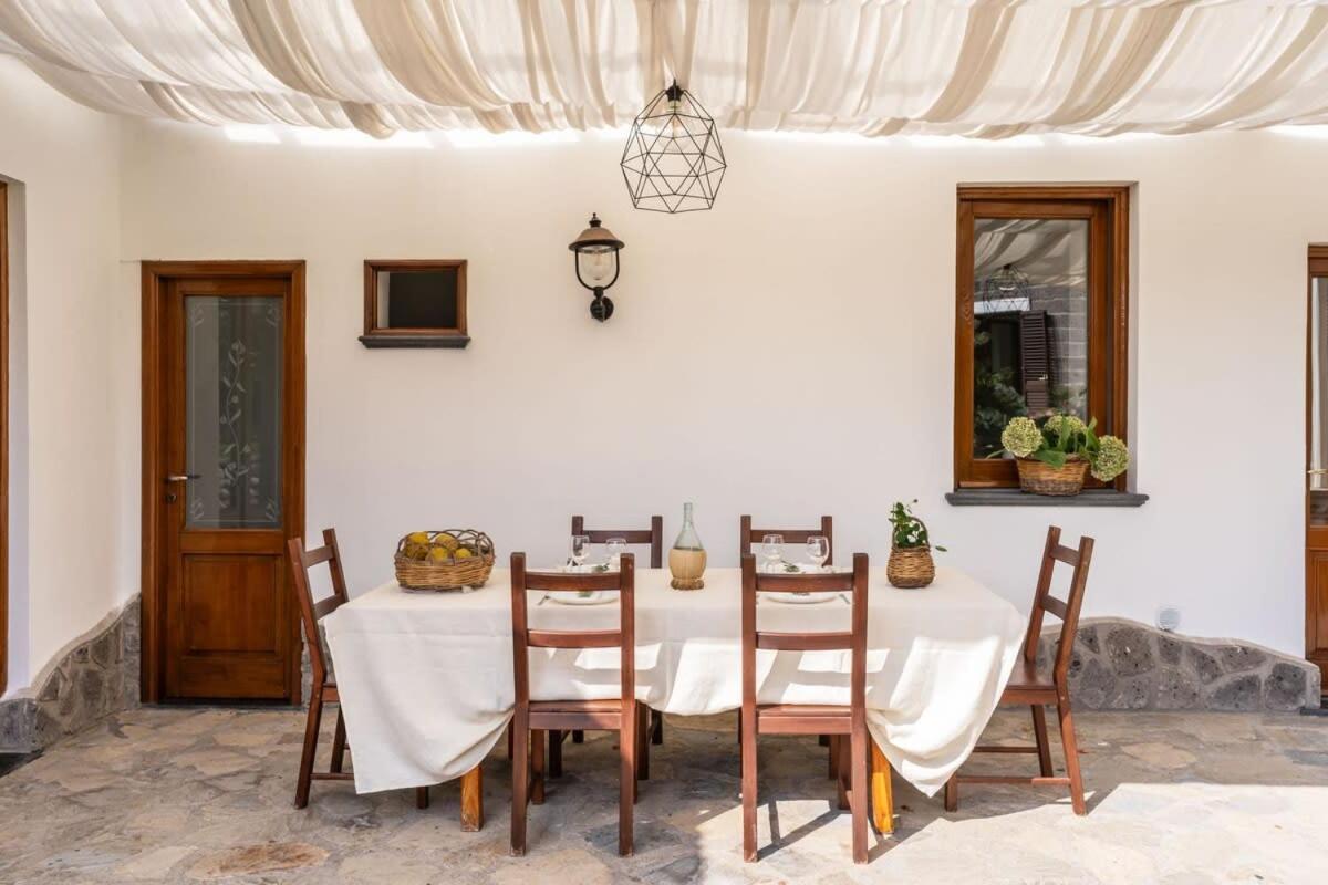 Villa Mimosa Rustic Elegance Views & Pool Massa Lubrense Extérieur photo